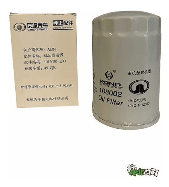 1012020-E00 / W 719/5 Filtro Aceite Great Wall Original Wingle 5 Original