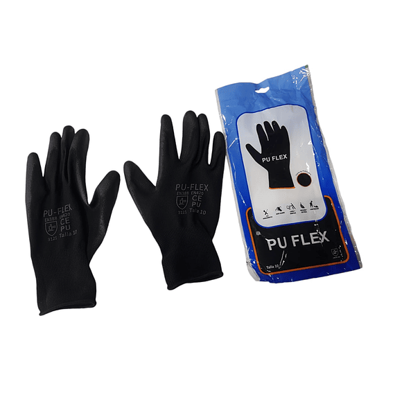 Guantes PU FLEX  talla 10