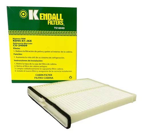 CU-24009 / KD45-61-J6X Filtro De Cabina KENDALL MAZDA 6 / 3