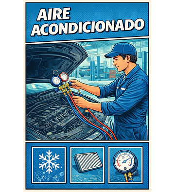 Carga y Diagnostico del Sistema Aire Acondicionado