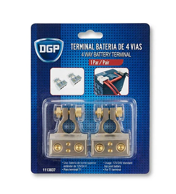 Terminal bateria de 4 vias DGP (1 par)