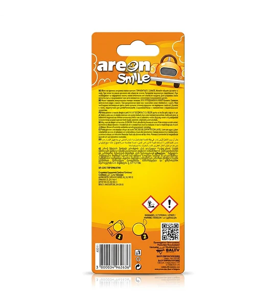 Areon Smile Vanilla (amarillo)