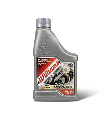 Lubricante Williams extra full Synthetic Gear LS 75w/90 GL-5.  1L