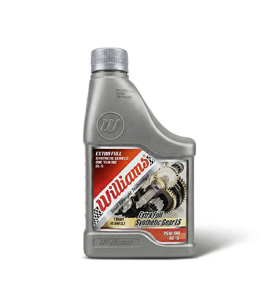 Lubricante Williams extra full Synthetic Gear LS 75w/90 GL-5.  1L