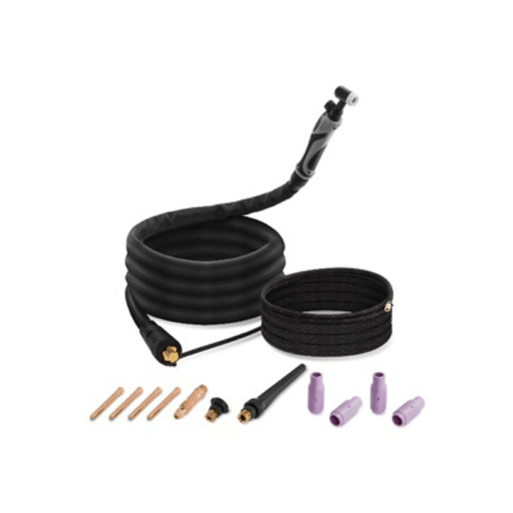 Pistola Tig ECR17–12BG 150 amp 3.8 Mts. Parweld 2