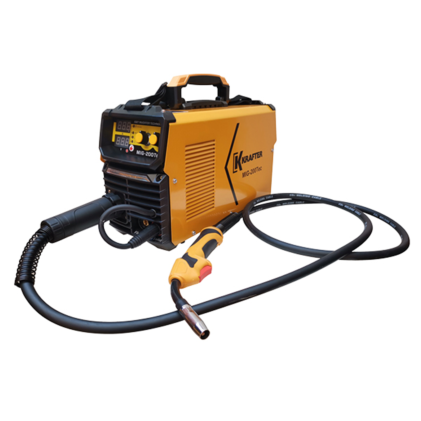 Kit Máquina de Soldar Krafter Mig 200TEC con Carro 2