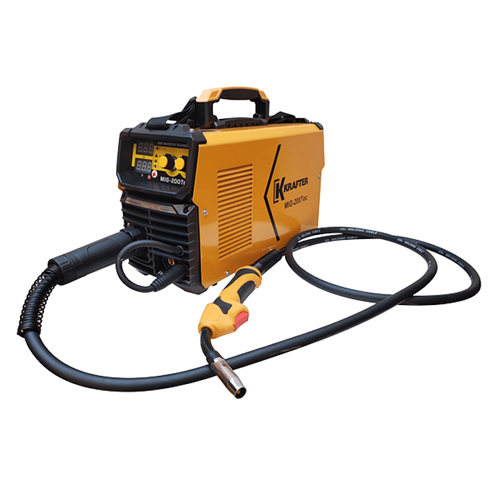 Kit Máquina de Soldar Krafter Mig 200TEC con Carro 2