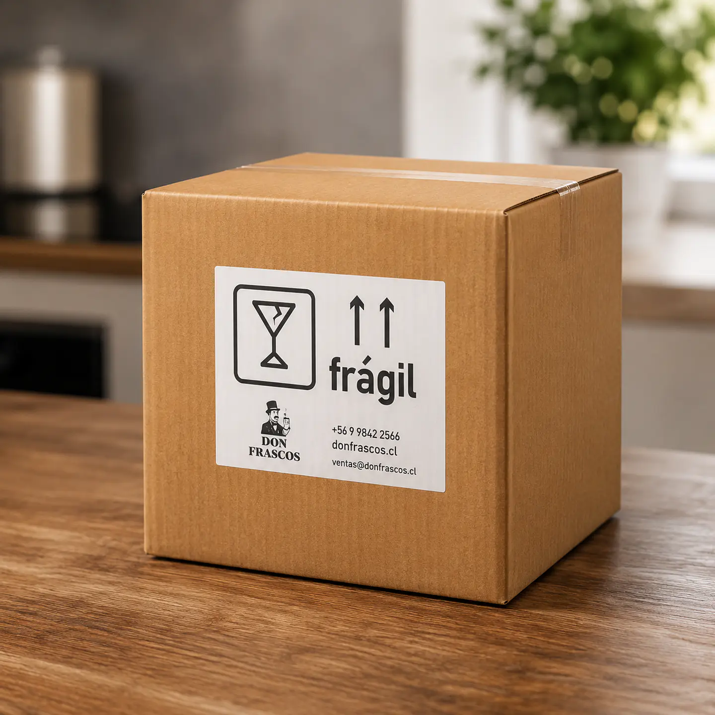 Frasco Conservero 460ml - Don Frascos - Pack 24 Unidades - Tapa Negra 1