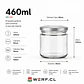 Frasco Conservero 460ml - Don Frascos - Pack 24 Unidades - Tapa Plateada - Miniatura 2