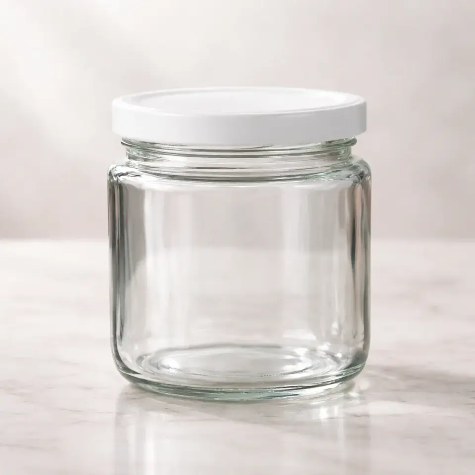 Frasco Conservero 460ml - Don Frascos - Pack 24 Unidades - Tapa Blanca 3