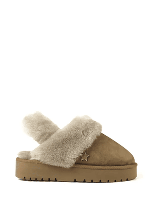 SANDÁLIAS CAMURÇA COM PÊLO CUBANAS