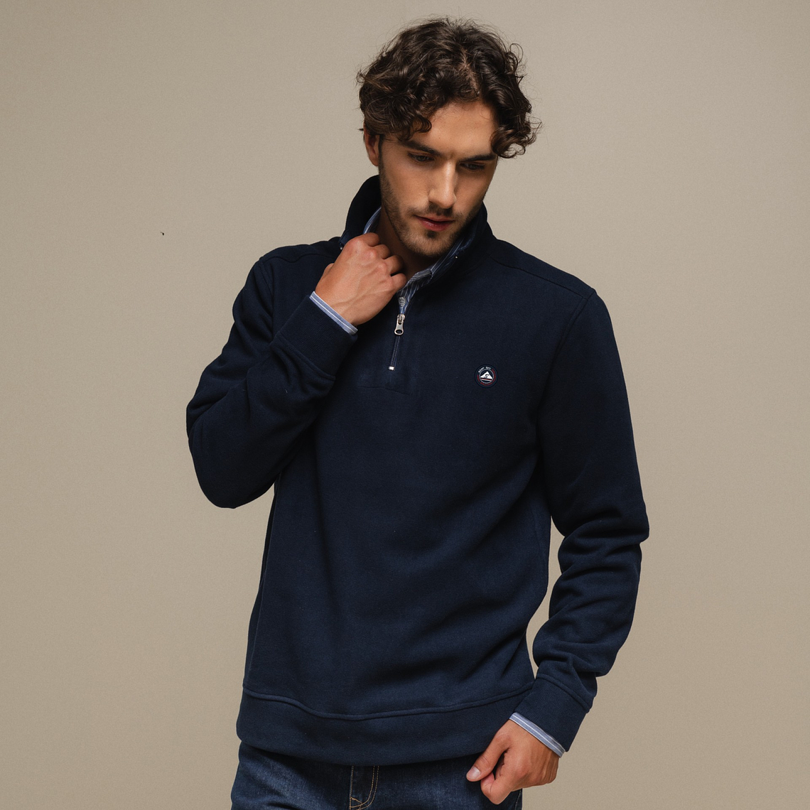 POLO COM FECHO SMF JEANS 1