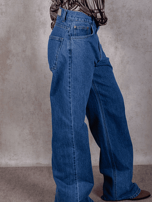 CALÇAS DE GANGA LARGAS SMF JEANS