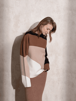 CAMISOLA DE MALHA COM MANGAS COMPRIDAS SMF JEANS