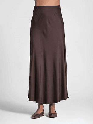 SAIA ACETINADA CASTANHO RUGA