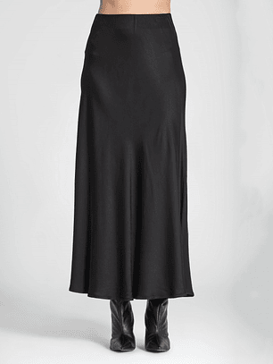 SAIA ACETINADA PRETA RUGA