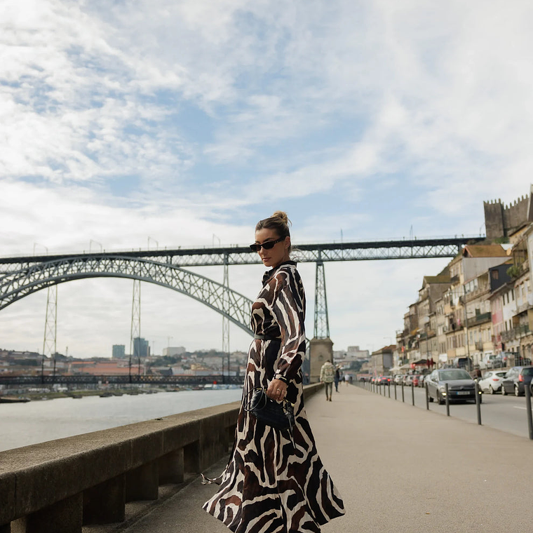 VESTIDO ESTAMPADO SCRIPTA 1