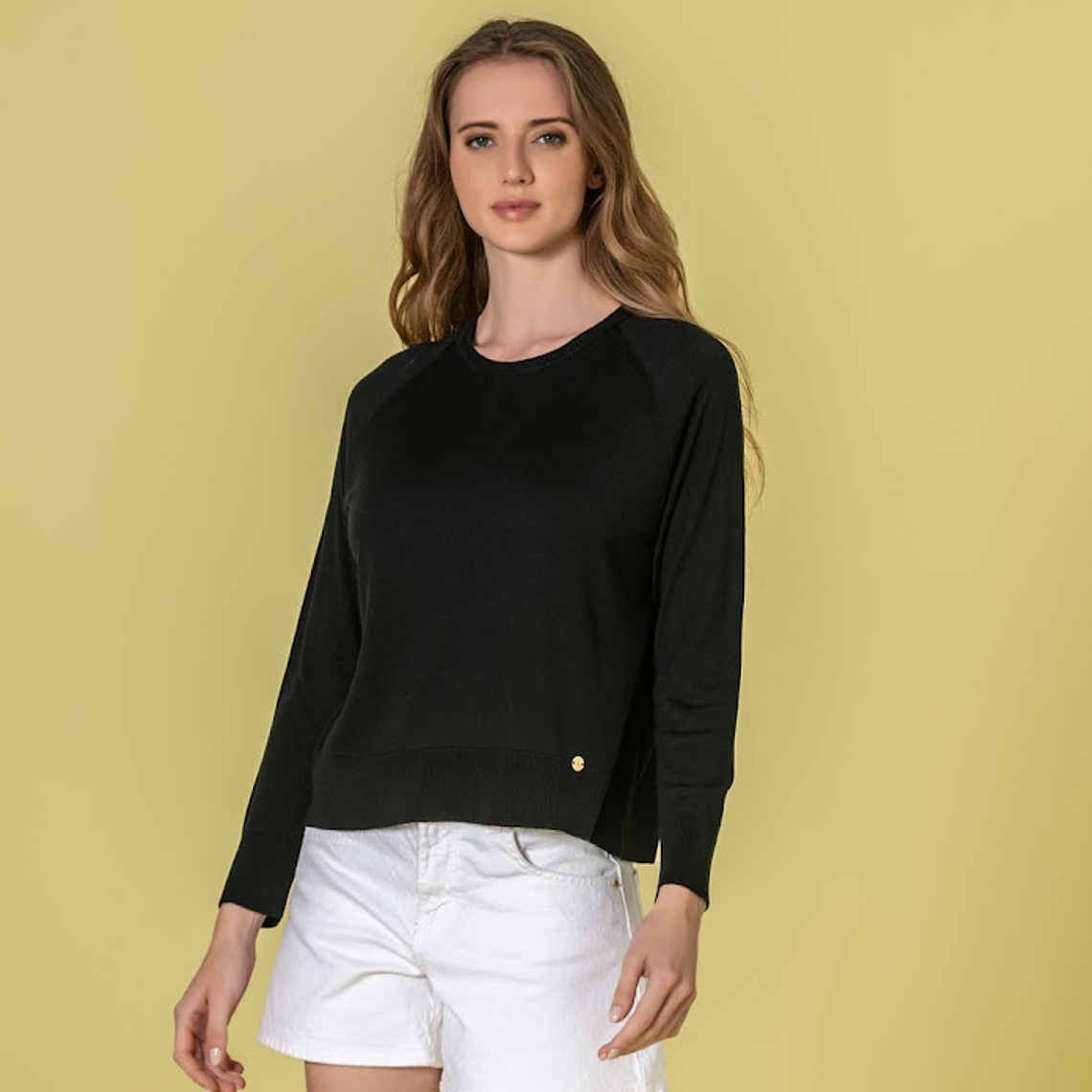 CAMISOLA BÁSICA EM PRETO DA RUGA 2