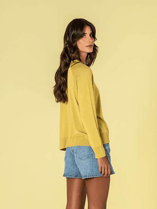 CAMISOLA BÁSICA EM PISTACHIO DA RUGA