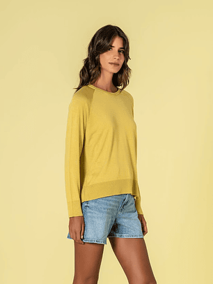 CAMISOLA BÁSICA EM PISTACHIO DA RUGA