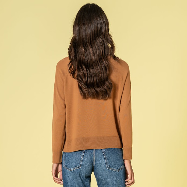 CAMISOLA BÁSICA EM CARAMELO DA RUGA 3