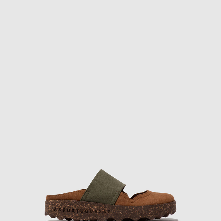 SANDÁLIAS CANA CASTANHO E VERDE ECOSUEDE ASPORTUGUESAS 1