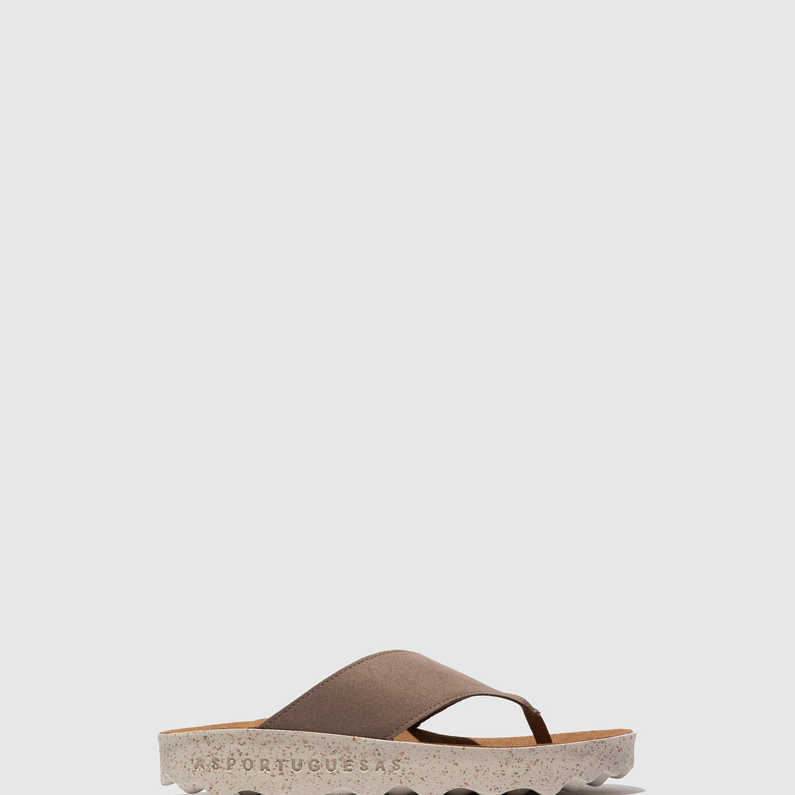 SANDÁLIAS CAMI ECOSUEDE TAUPE ASPORTUGUESAS  1