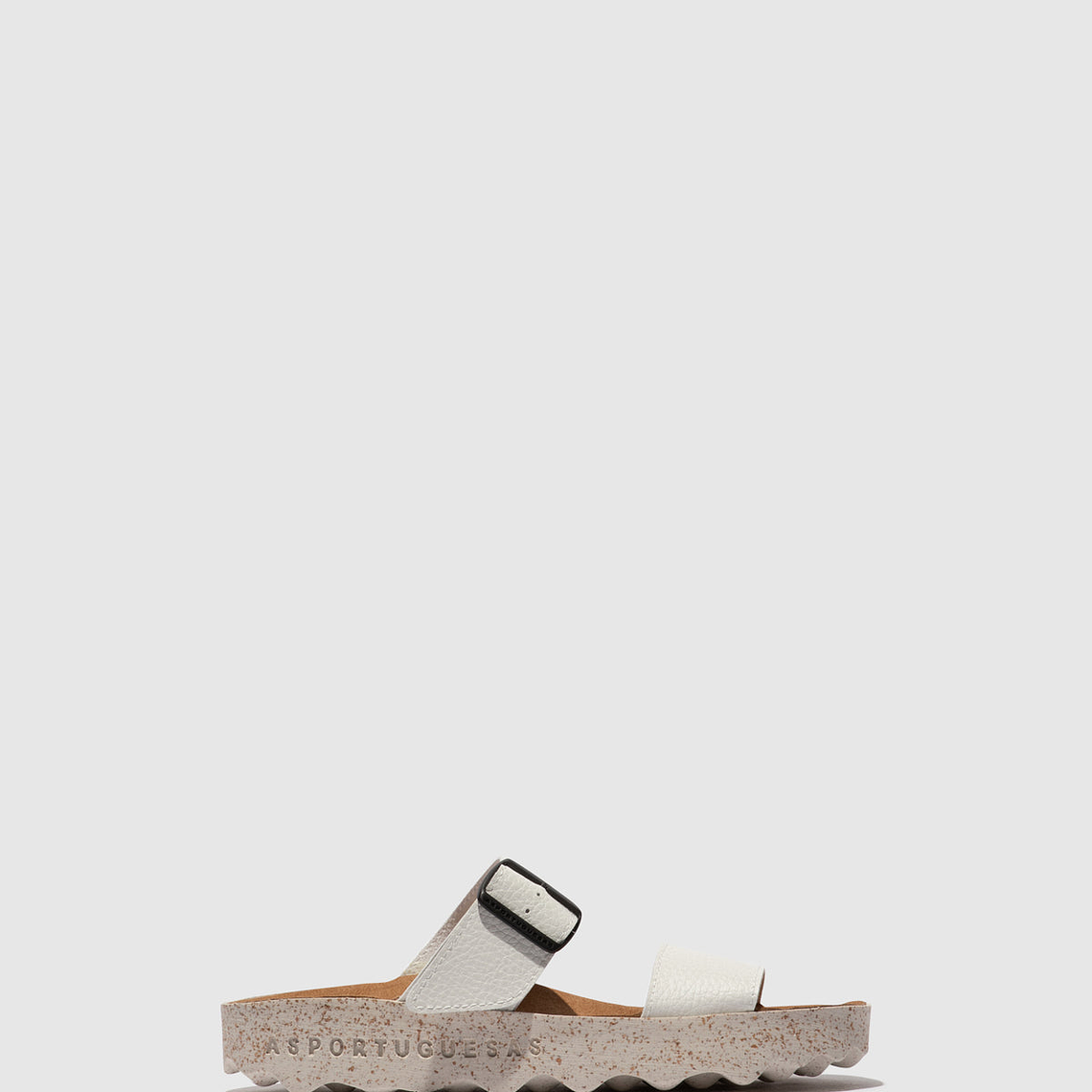 SANDÁLIAS COLY ECOLEATHER BRANCO ASPORTUGUESAS 1