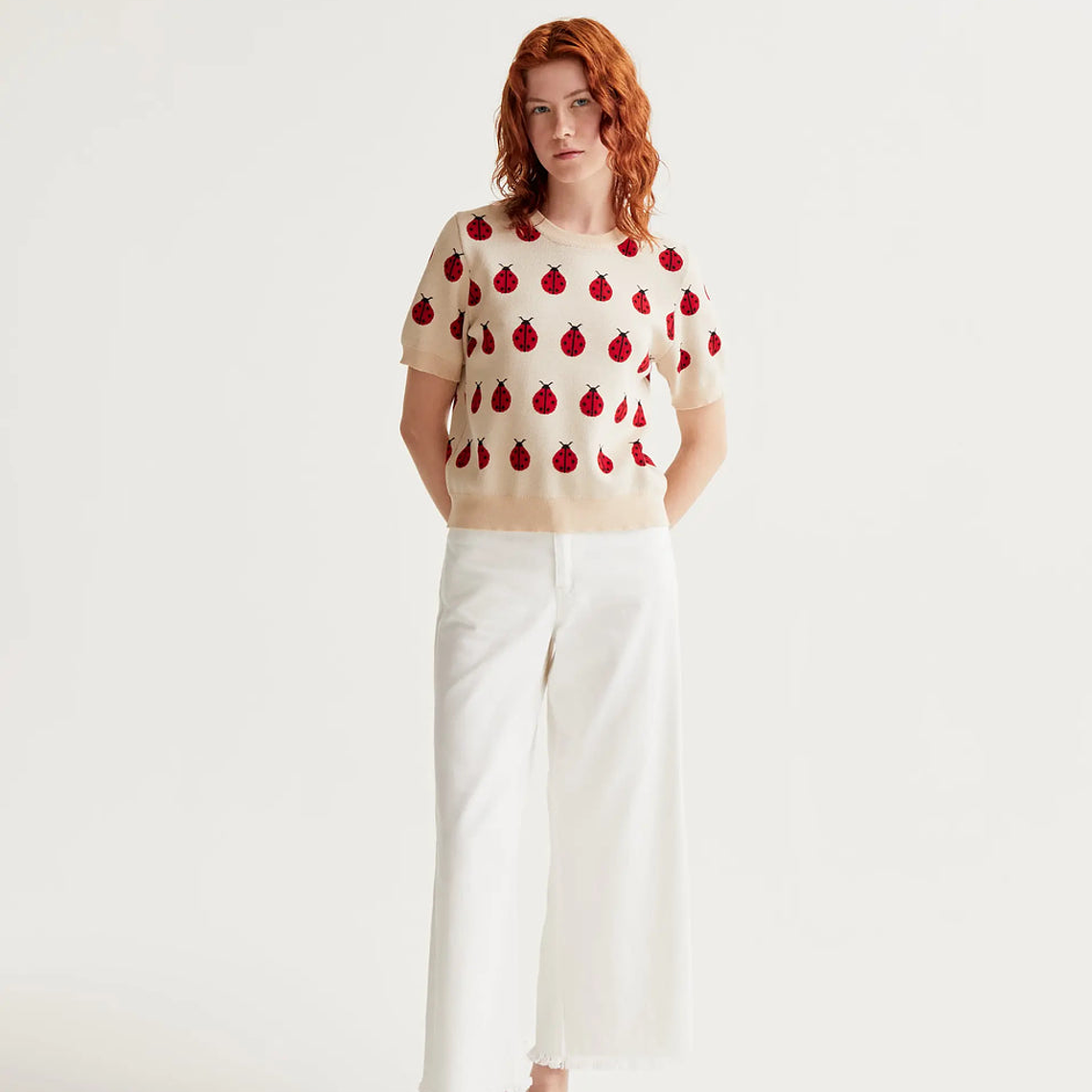 CAMISOLA COM JOANINHAS COMPAÑIA FANTASTICA 2