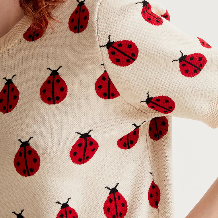 CAMISOLA COM JOANINHAS COMPAÑIA FANTASTICA 5