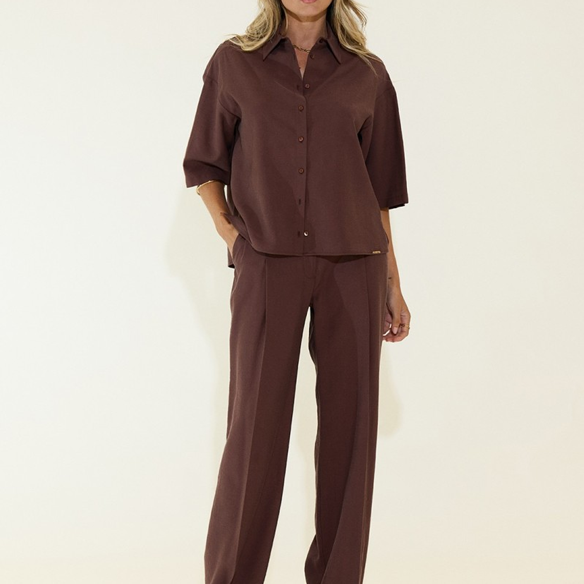 CAMISA ESTILO OVERSIZE EM VERDE CLARO DA SCRIPTA 3