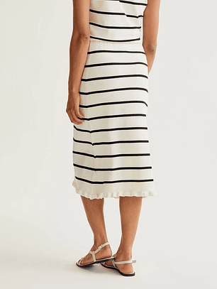 SAIA DE MALHA COM RISCAS COMPANIA FANTÁSTICA