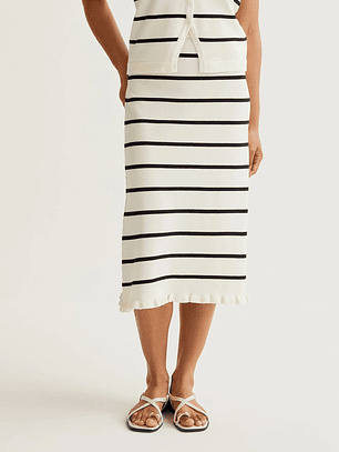 SAIA DE MALHA COM RISCAS COMPANIA FANTÁSTICA