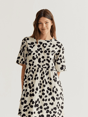VESTIDO DALMATA CURTO COMPANIA FANTÁSTICA