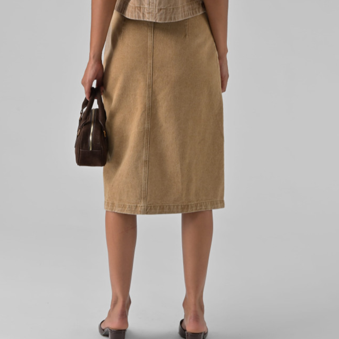 SAIA NAHEE DE GANGA COM BORDADO ORFEU PARIS 2