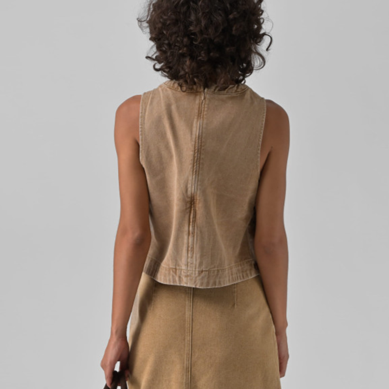 TOP DE GANGA MILLIE COM BORDADO ORFEU PARIS 2