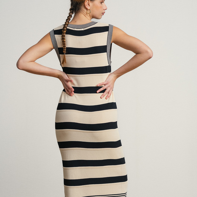 VESTIDO MALHA PRETO SMF JEANS  4