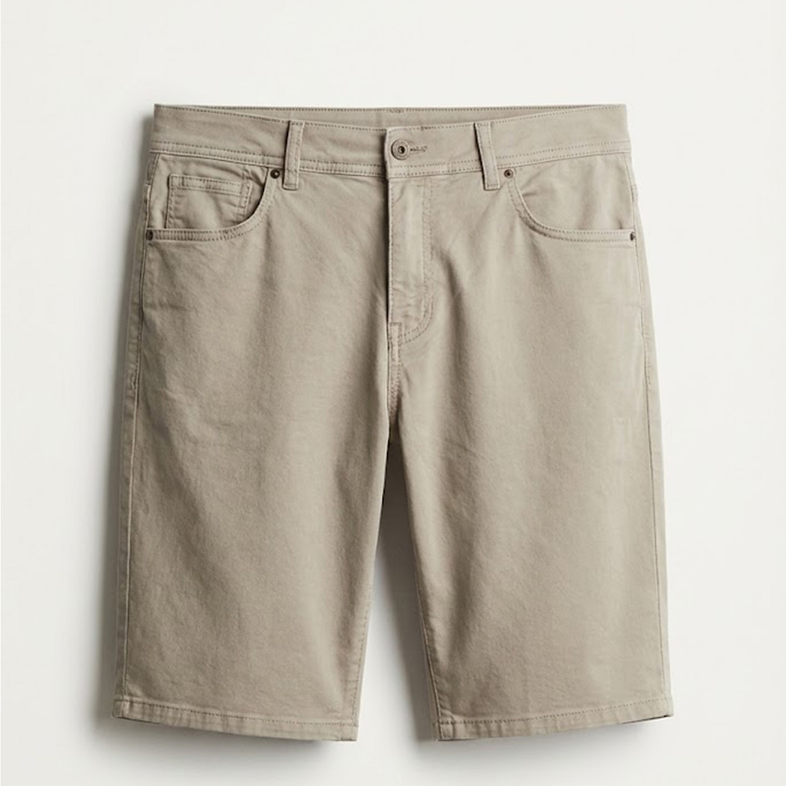 CALÇÕES BERMUDA BEGE SMF JEANS HOMEM 2