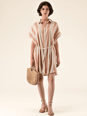 VESTIDO CAMISEIRO ANYA COM CINTO ORFEU PARIS