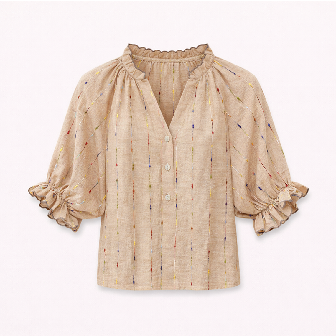 CAMISA CLEY BEIGE ORFEU PARIS 1