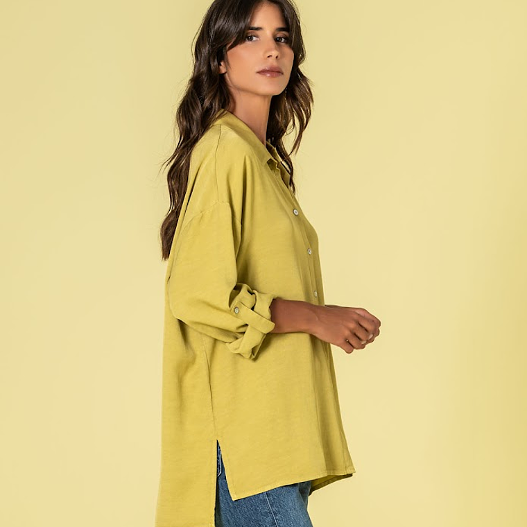 CAMISA OVERSIZE PISTACHIO RUGA 3