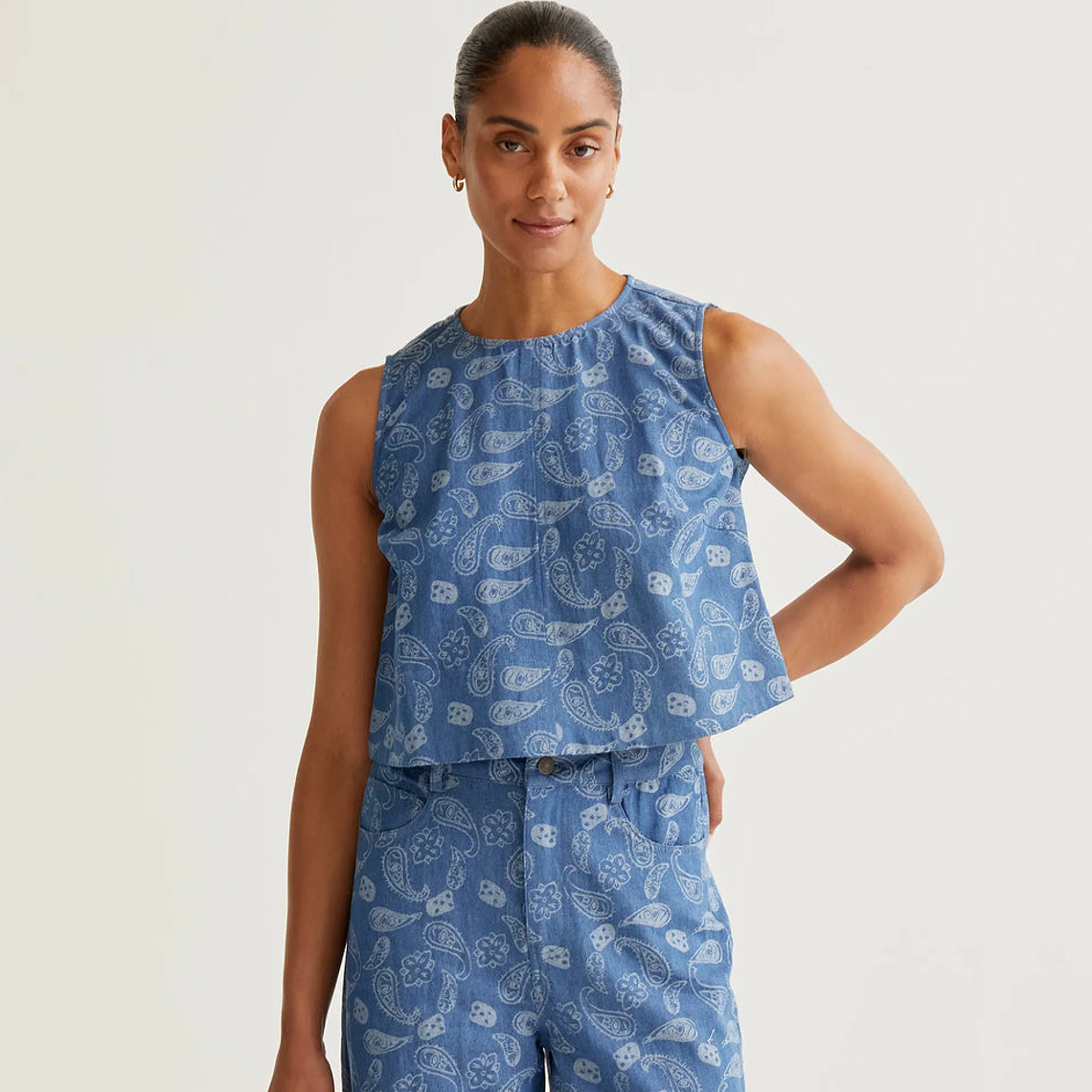 TOP DE GANGA ESTAMPADO COMPAÑIA FANTASTICA  1