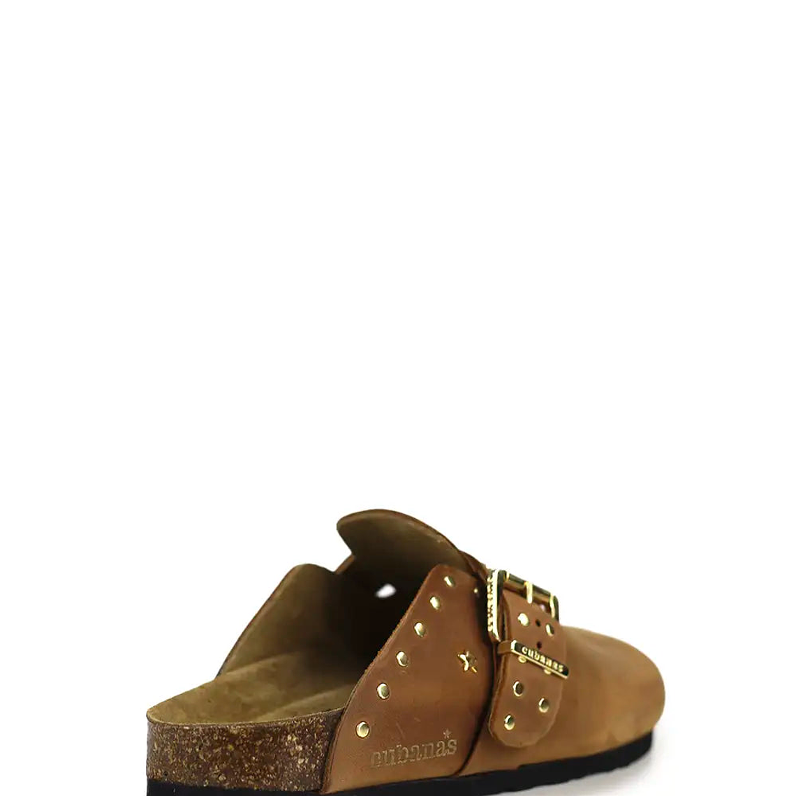 SANDÁLIA MARIA EM CAMURÇA CASTNAHA E TACHAS CUBANAS 2