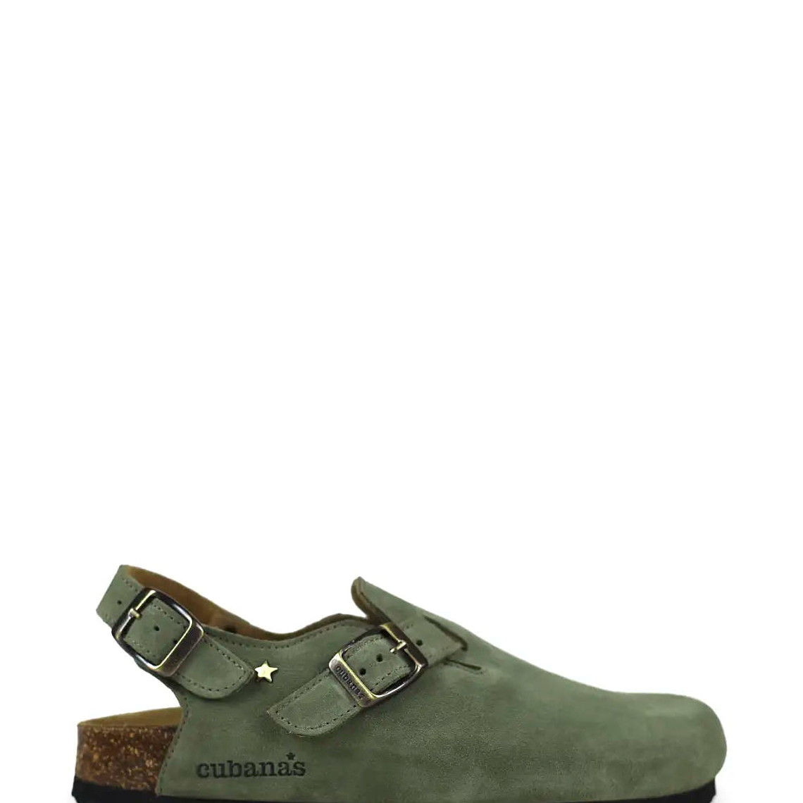 SANDÁLIA SOFIA CAMURÇA VERDE HOMEM CUBANAS 1