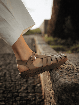 SANDÁLIAS CALIX BEIGE ASPORTUGUESAS