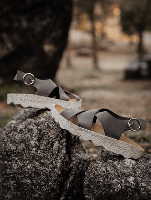 SANDÁLIAS CUSK KHAKI ASPORTUGUESAS  