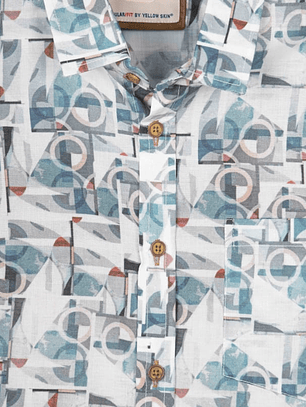 CAMISA ESTAMPADO AZUL YELLOWSKIN 