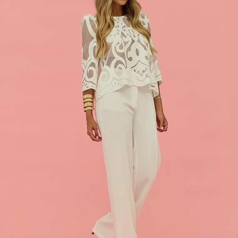 TÚNICA EM RENDA SCRIPTA  2