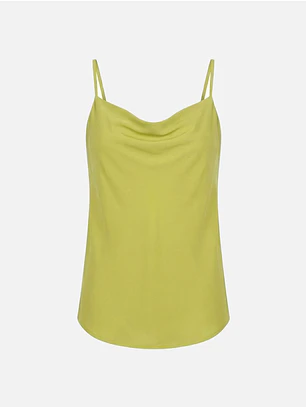 TOP COM DECOTE DRAPEADO SCRIPTA