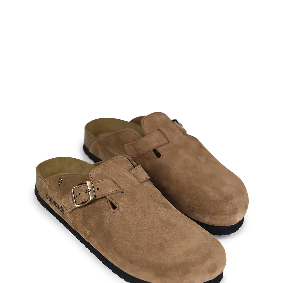 SANDÁLIAS MARIA BEIGE ESCURO SENHORA CUBANAS   1